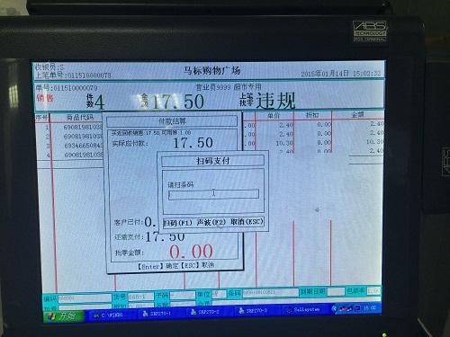 支付寶支付界面